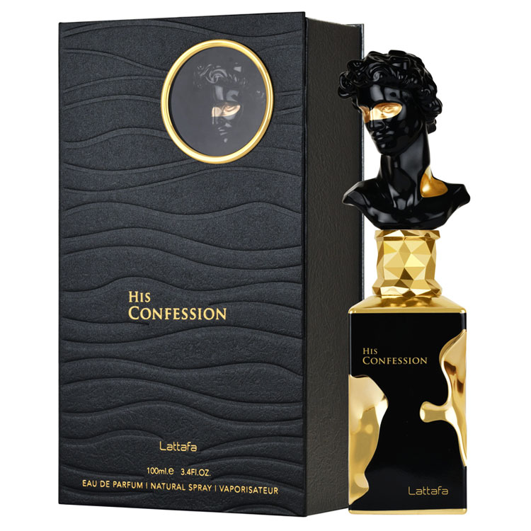 His Confession - Lattafa, Barbatesc, Apă de parfum - 100ml